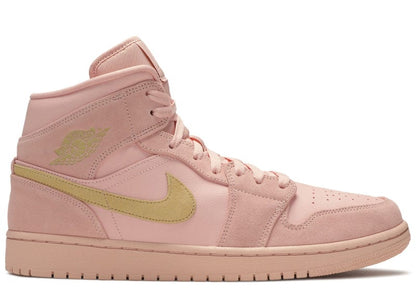 Air Jordan 1 Mid Coral Gold