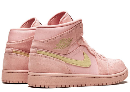 Air Jordan 1 Mid Coral Gold