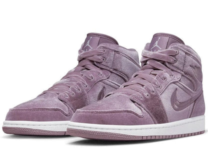 Air Jordan 1 Mid SE Purple Velvet (W)