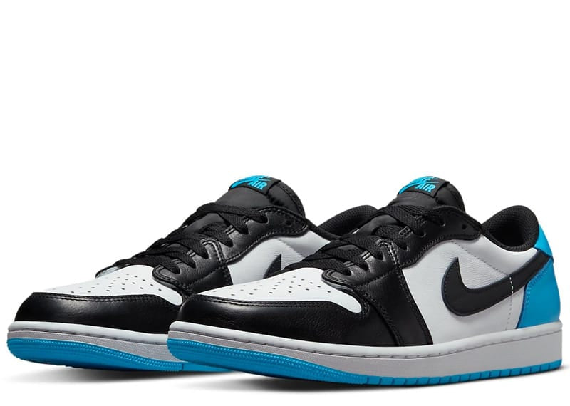 Air Jordan 1 Retro Low OG Black Dark Powder Blue