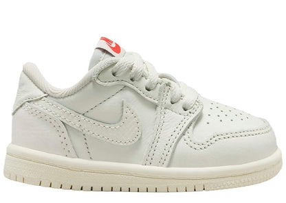 Air Jordan 1 Retro Low Sail/University Red (TD)