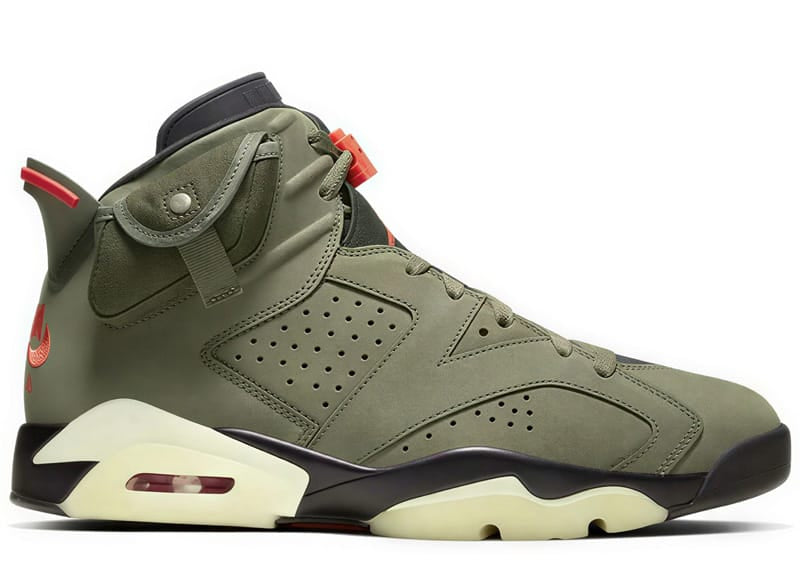 Air Jordan 6 Retro Travis Scott Olive (2019)