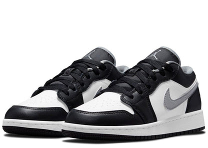 Jordan 1 Low Black White Grey (GS)