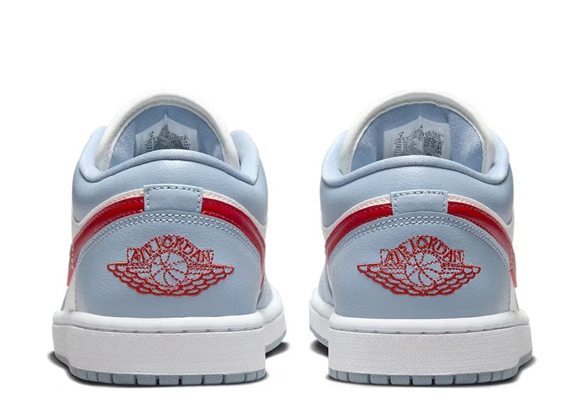 Jordan 1 Low Blue Whisper Dune Red (Women's)