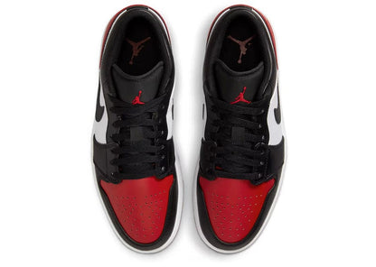 Jordan 1 Low Bred Toe 2.0