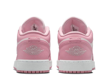 Air Jordan 1 Low Medium Soft Pink White (GS)