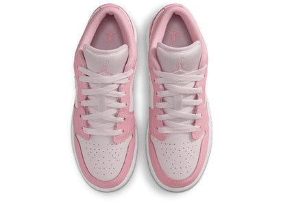 Air Jordan 1 Low Medium Soft Pink White (GS)