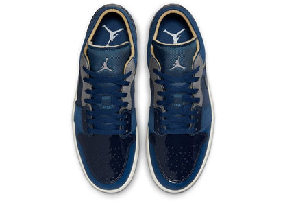 Jordan 1 Low SE Craft Obsidian French Blue Ashen Slate White