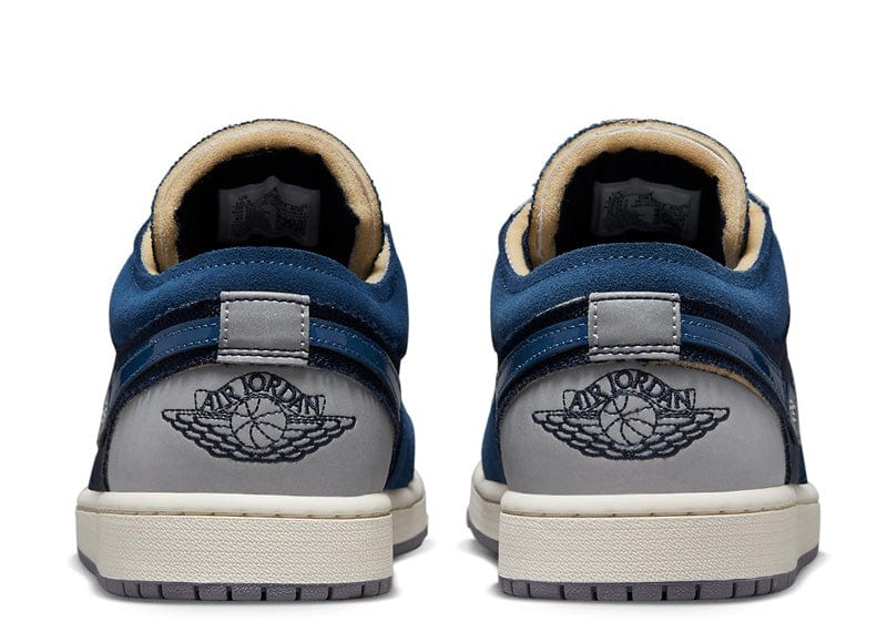 Jordan 1 Low SE Craft Obsidian French Blue Ashen Slate White