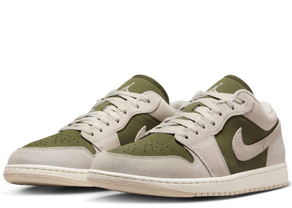 Jordan 1 Low SE Medium Olive Sail