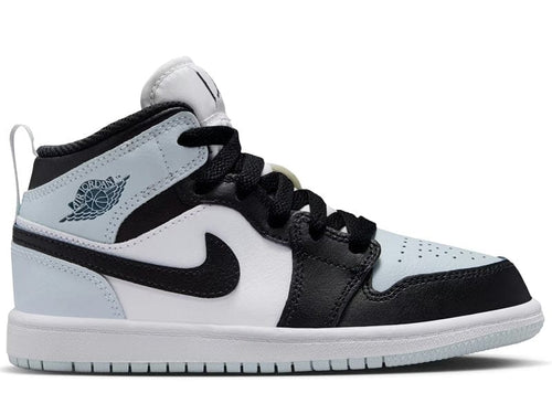 Jordan 1 Mid Black Aura Squadron Blue (PS)