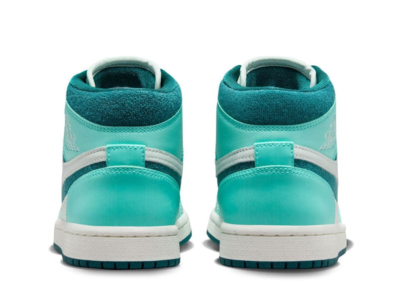 Jordan 1 Mid Chenille Bleached Turquoise (Women's)