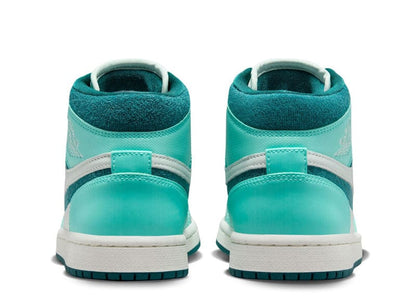 Jordan 1 Mid Chenille Bleached Turquoise (Women's)