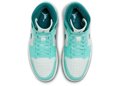 Jordan 1 Mid Chenille Bleached Turquoise (Women's)