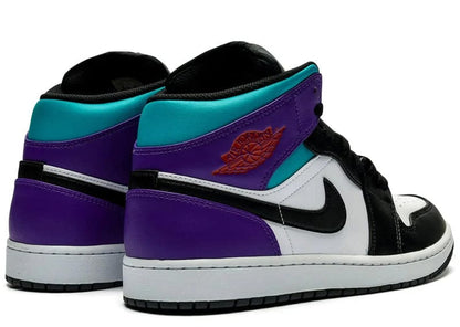 Jordan 1 Mid Court Purple Tropical Twist