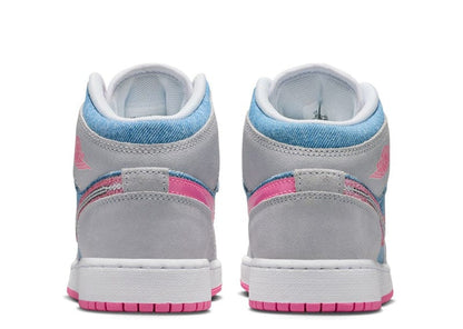 Jordan 1 Mid Denim Sequin (GS)
