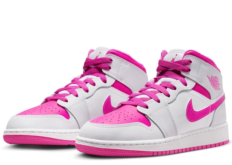 Jordan 1 Mid Fire Pink (GS)