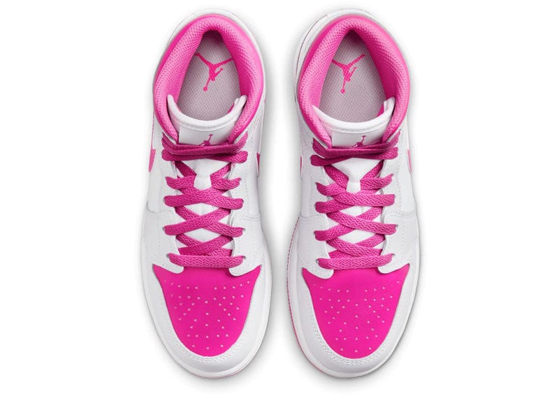 Jordan 1 Mid Fire Pink (GS)