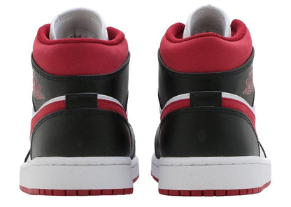 Jordan 1 Mid Gym Red Black White