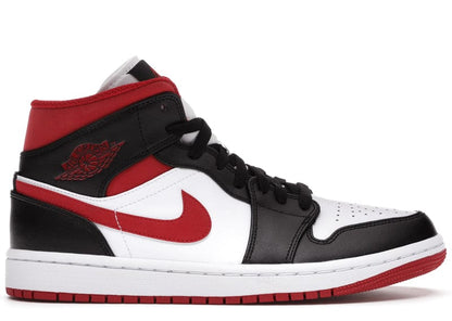 Jordan 1 Mid Gym Red Black White