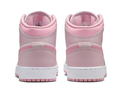 Jordan 1 Mid Pearl Pink White (GS)