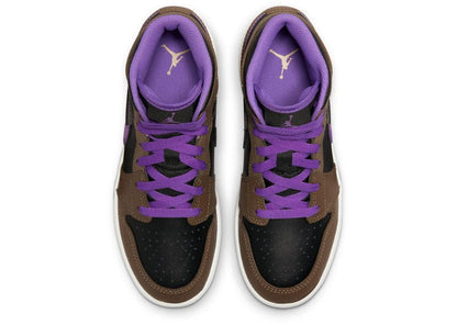 Jordan 1 Mid Purple Mocha (GS)
