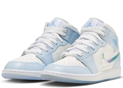 Jordan 1 Mid SE Glitter Swoosh (GS)