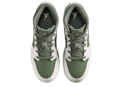 Jordan 1 Mid Vintage Lichen (GS)