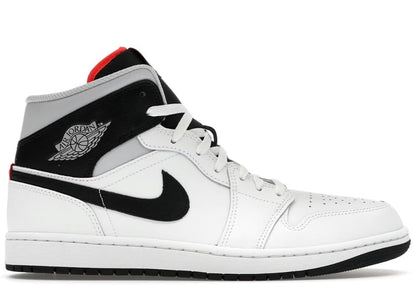 Jordan 1 Mid White Neutral Grey Infrared