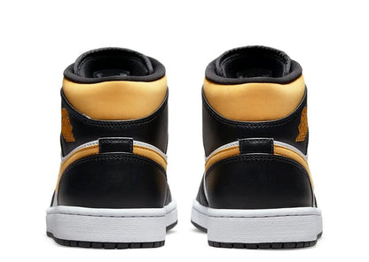 Jordan 1 Mid White Pollen Black