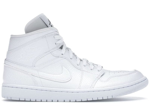 Jordan 1 Mid White Snakeskin (W)