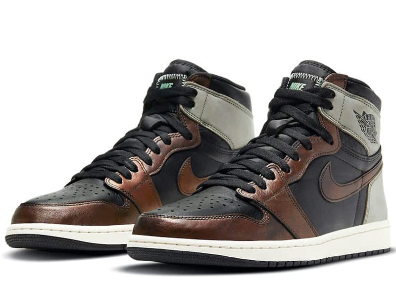 Jordan 1 Retro High Light Army Rust Shadow Patina