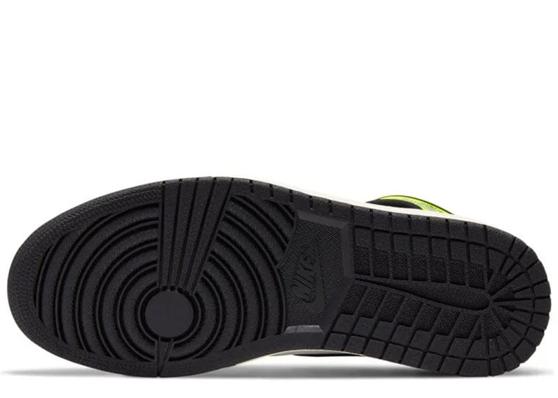 Jordan 1 Retro High White Black Volt University Gold (GS)