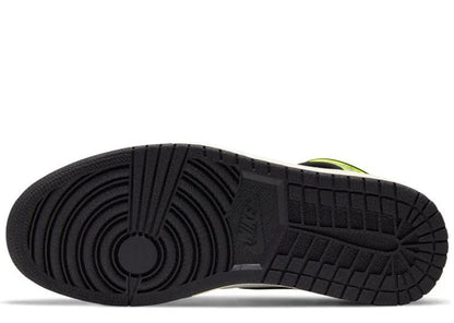 Jordan 1 Retro High White Black Volt University Gold (GS)