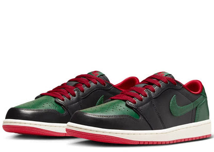 Jordan 1 Retro Low OG Gorge Green Varsity Red (Women's)