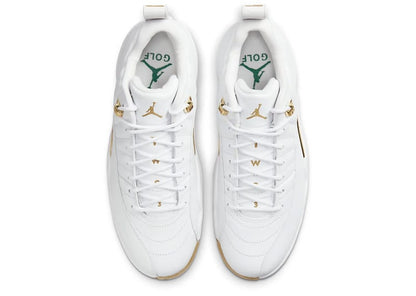 Jordan 12 Golf Metallic Gold