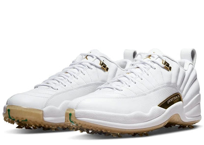 Jordan 12 Golf Metallic Gold