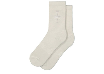 Jordan x Travis Scott Crew Sock Light Bone/Sail