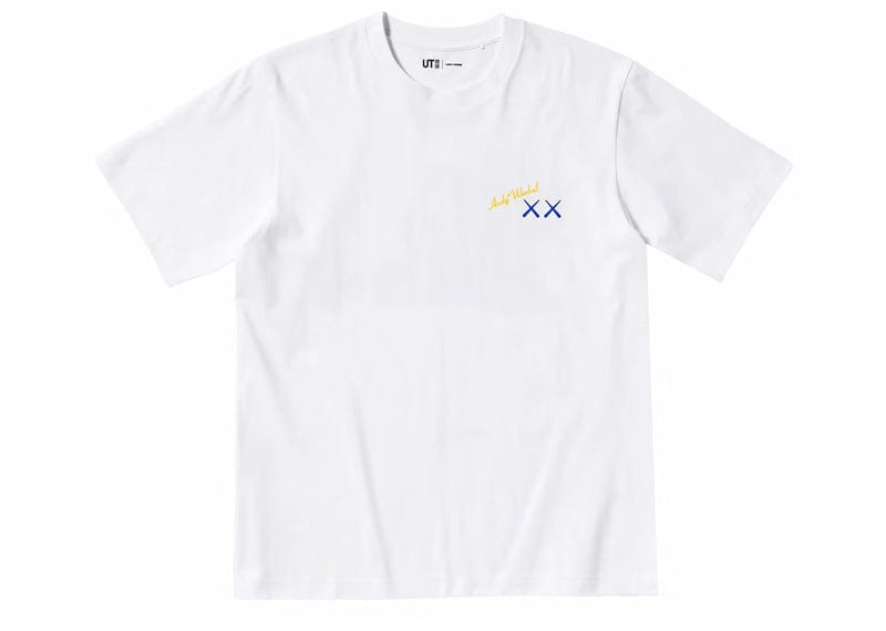 Kaws x Uniqlo Warhol UT Graphic Tee White