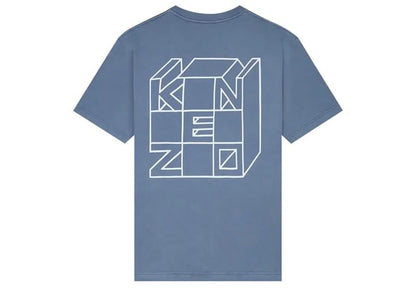 Kenzo Kube Classic Tee Light Blue