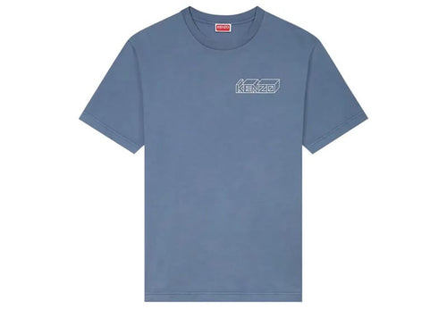 Kenzo Kube Classic Tee Light Blue