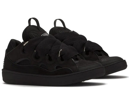 Lanvin Leather Curb Triple Black