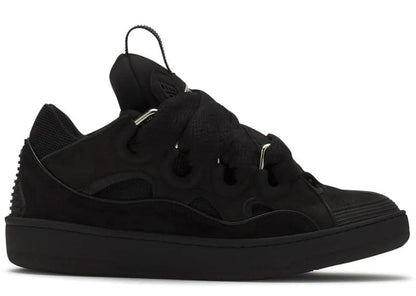 Lanvin Leather Curb Triple Black