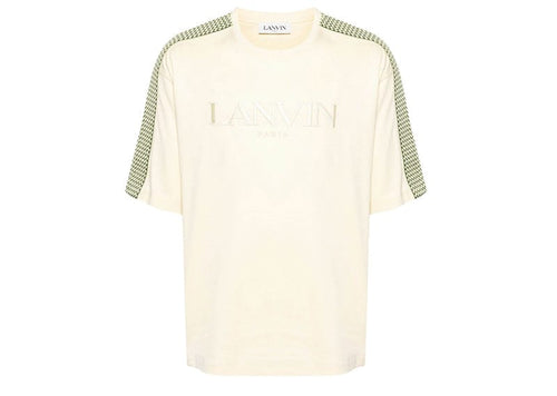 Lanvin Side Curb Logo Cotton T-Shirt