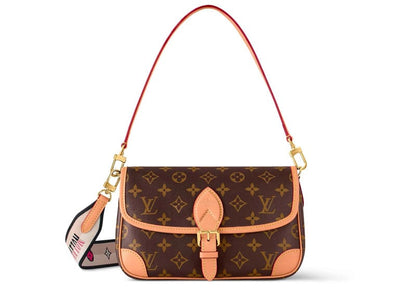 Louis Vuitton Diane Monogram Canvas Handbag Brown/Beige/Multi