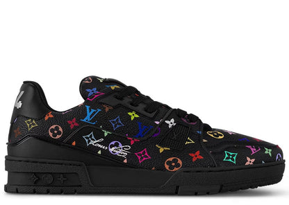 Louis Vuitton LV Trainer Takashi Murakami Black