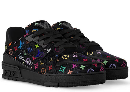 Louis Vuitton LV Trainer Takashi Murakami Black (Women's)