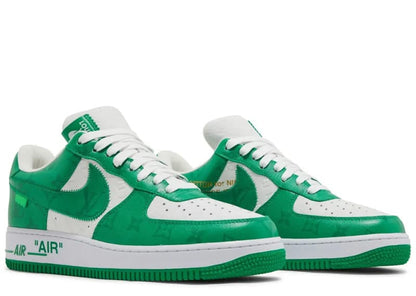 Louis Vuitton Nike Air Force 1 Low By Virgil Abloh White Green
