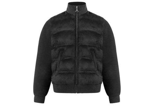 Manieère De Voir Vegan Suede Heat Seal Jacket Black