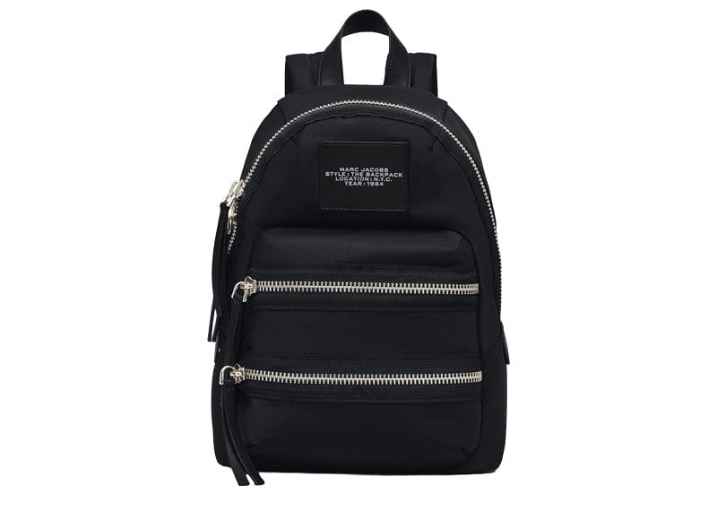 Marc Jacobs The Biker Nylon Medium Backpack Black